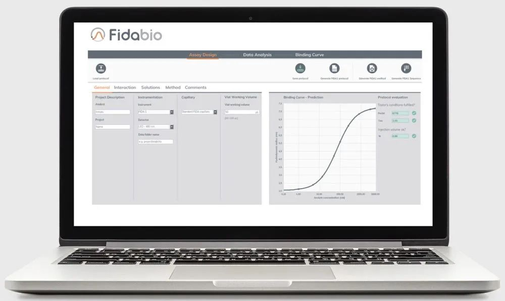 Integration of Opentrons on Fidabio’s software platform. CREDIT: Fidabio