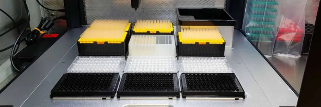 Oscar's deck setup for the OT-2