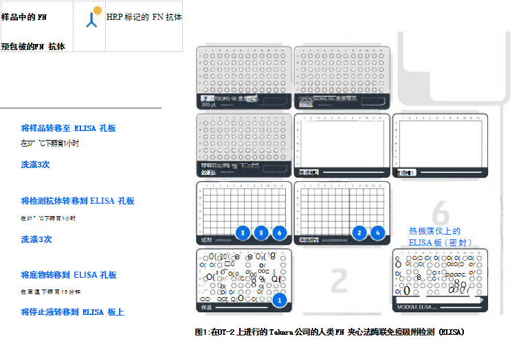 在OT-2 上進(jìn)行的 Takara 公司的人類 FN 夾心法酶聯(lián)免疫吸附檢測