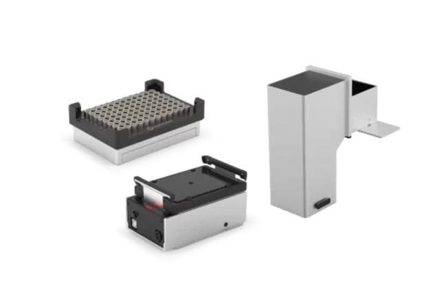 Flex質(zhì)粒制備工作站Flex Caddy加熱搖床的工作流程